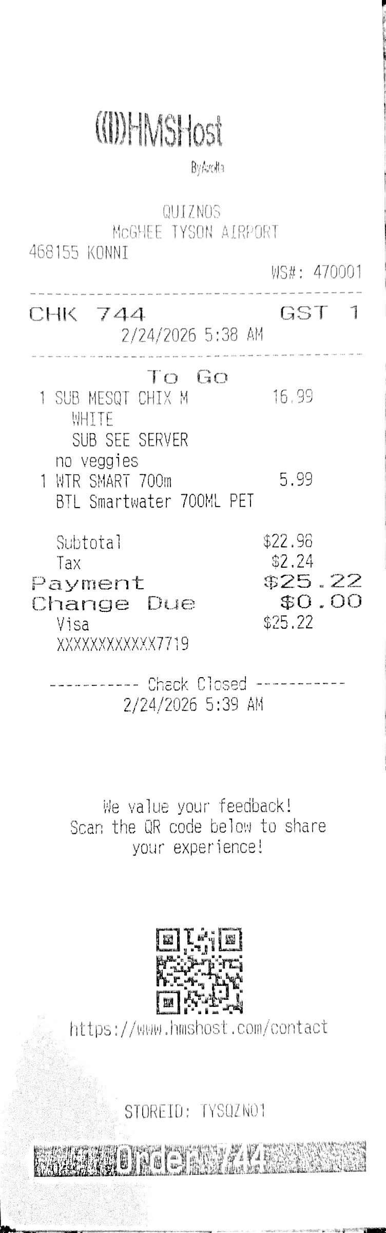 Receipt thumbnail